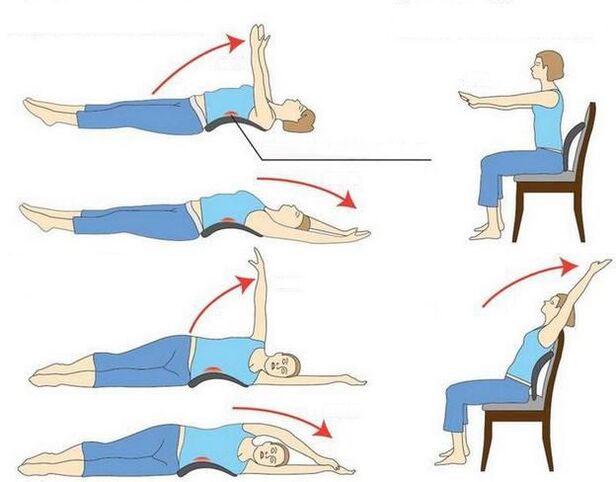 Osteokondroz için egzersizler